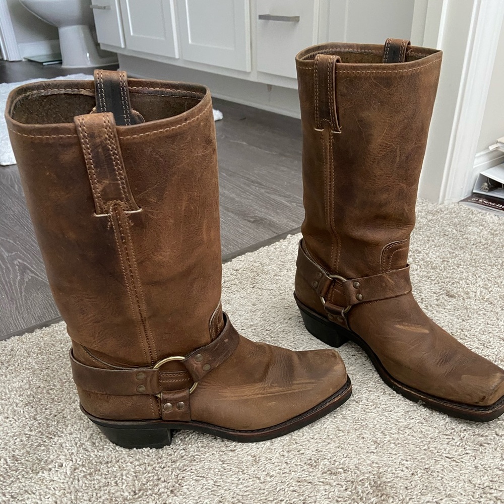 Frye Harness Boots